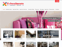 Tablet Screenshot of ilrivestimento.com